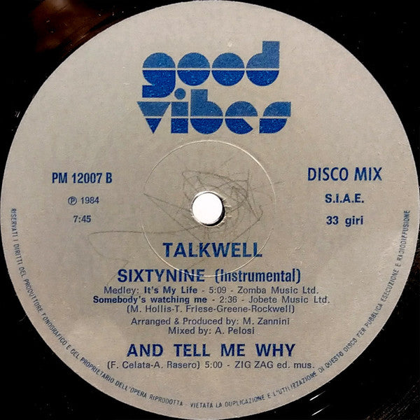 Talkwell - Sixtynine