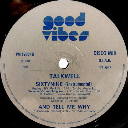 Talkwell - Sixtynine