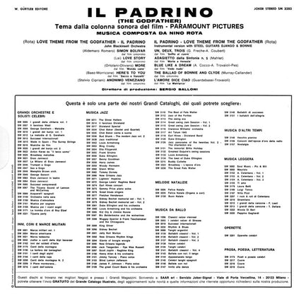 Various - Il Padrino - Love Theme From "The Godfather"