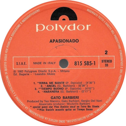 Gato Barbieri - Apasionado
