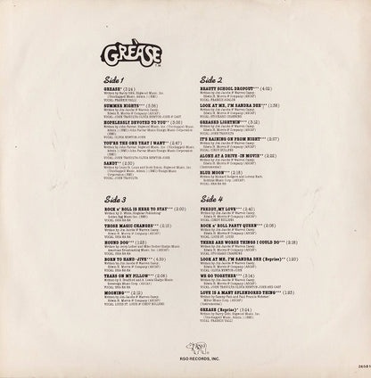 Various - Grease (The Original Soundtrack From The Motion Picture)