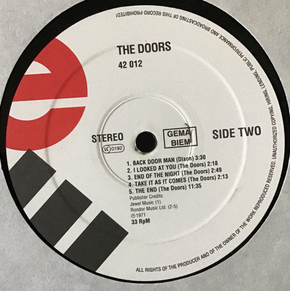 The Doors - The Doors (nuovo)