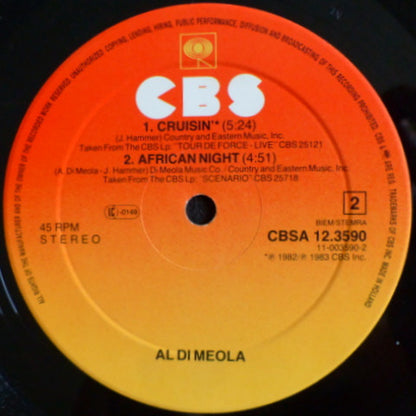 Al Di Meola - Sequencer (Special Remix) / Cruisin' (Live) / African Night