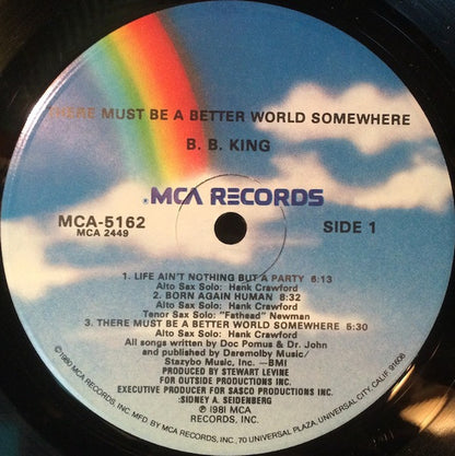 B.B. King - There Must Be A Better World Somewhere