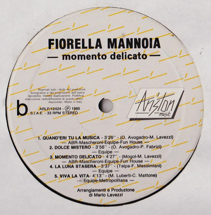 Fiorella Mannoia - Momento Delicato