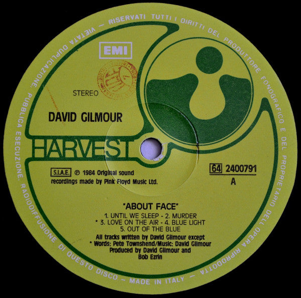 David Gilmour - About Face