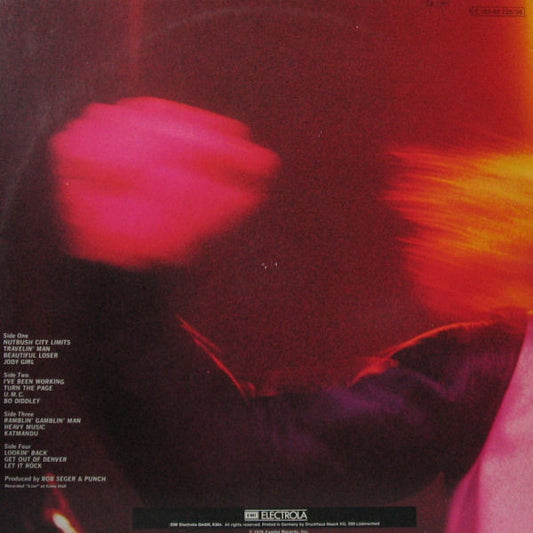 Bob Seger And The Silver Bullet Band - 'Live' Bullet