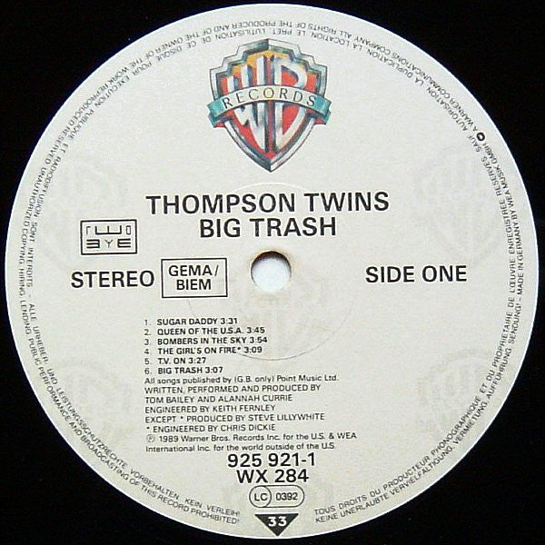 Thompson Twins - Big Trash