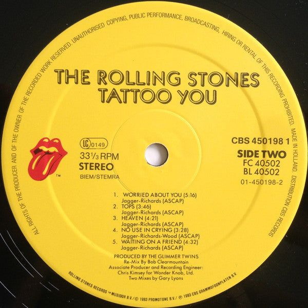 The Rolling Stones - Tattoo You