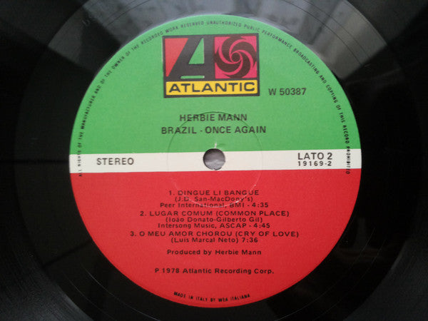 Herbie Mann - Brazil - Once Again