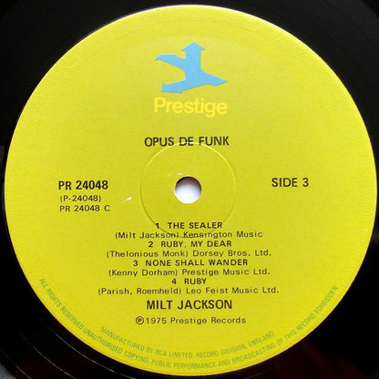 Milt Jackson - Opus De Funk