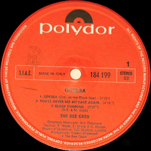 Bee Gees - Odessa