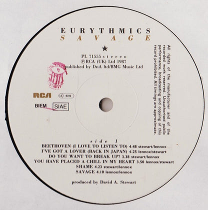 Eurythmics - Savage