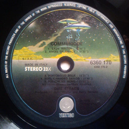 Dire Straits - Communiqué