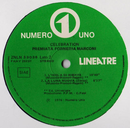 Premiata Forneria Marconi - Celebration
