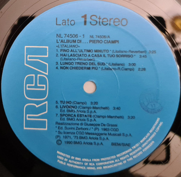 Piero Ciampi - L'Album Di Piero Ciampi (box)