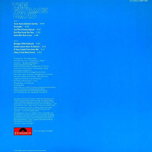 The Fatback Band - Yum Yum
