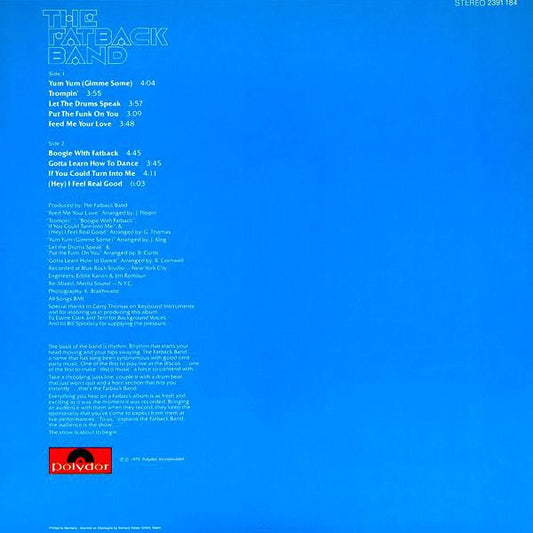 The Fatback Band - Yum Yum