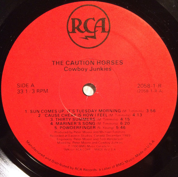 Cowboy Junkies - The Caution Horses