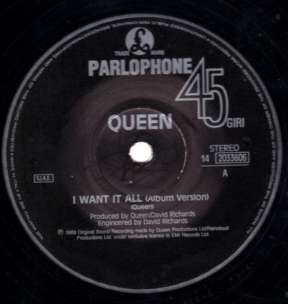Queen - I Want It All