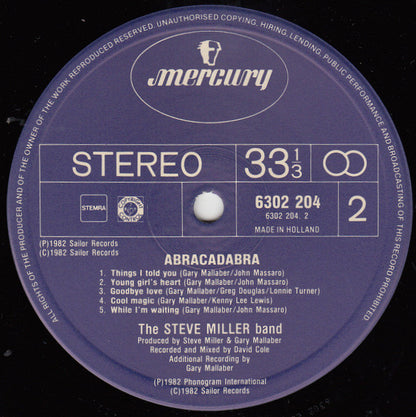 Steve Miller Band - Abracadabra