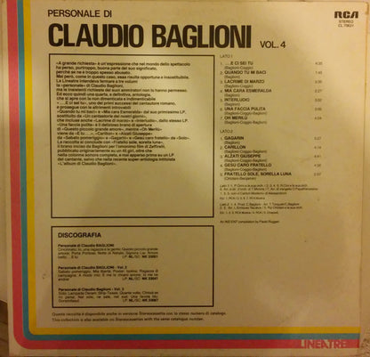 Claudio Baglioni - Personale Di Claudio Baglioni Vol. 4