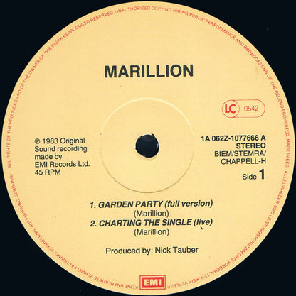 Marillion - Garden Party (The Great Cucumber Massacre)