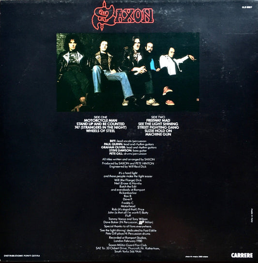 Saxon - Wheels Of Steel