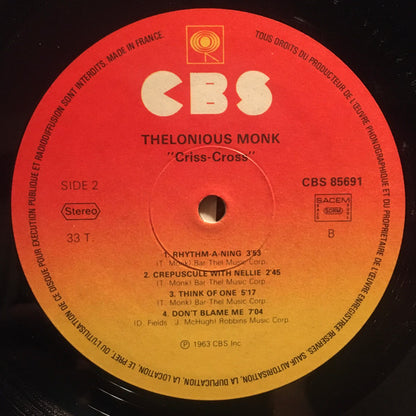 Thelonious Monk - Criss-Cross