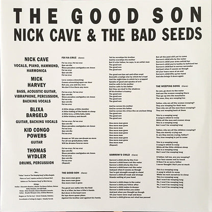 Nick Cave & The Bad Seeds - The Good Son (nuovo)