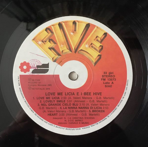 Love Me Licia E I Bee Hive – Love Me Licia E I Bee Hive