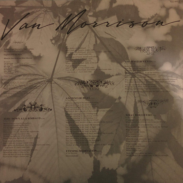 Van Morrison - A Sense Of Wonder