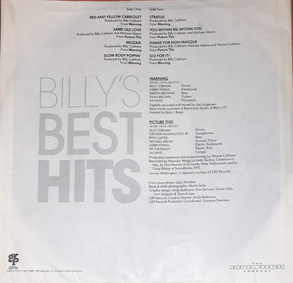 Billy Cobham - Billy's Best Hits