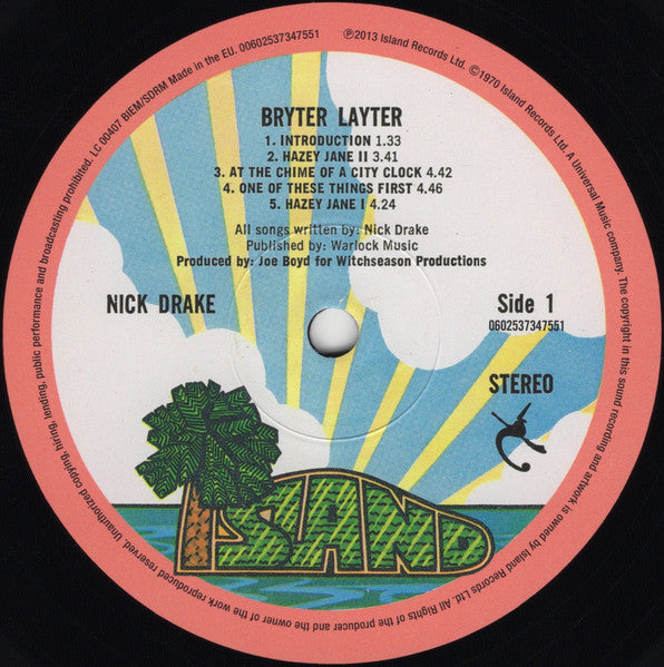 Nick Drake - Bryter Layter (nuovo)