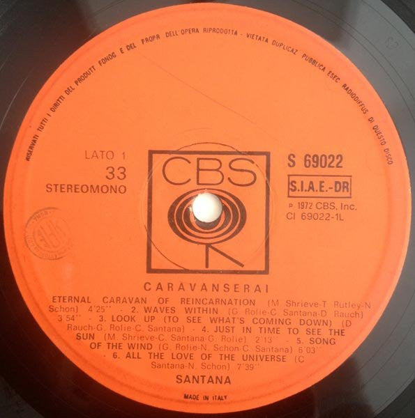 Santana - Caravanserai