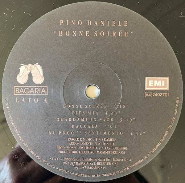Pino Daniele - Bonne Soirée