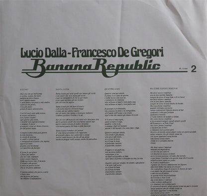 Lucio Dalla - Banana Republic