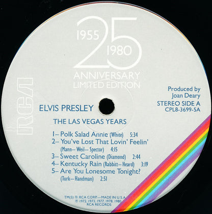 Elvis Presley - Elvis Aron Presley (1955-1980 - 25 Anniversary) (box)
