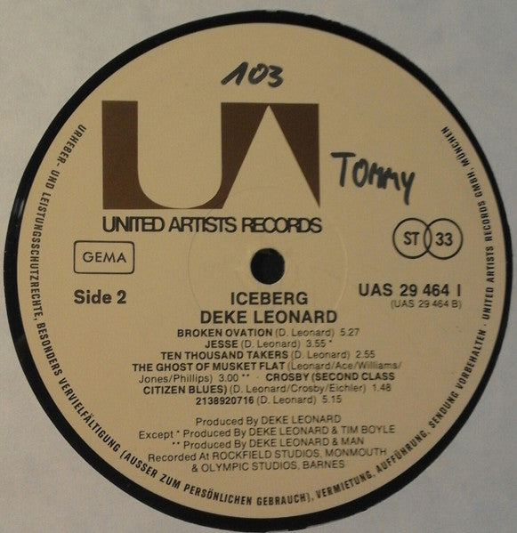 Deke Leonard - Iceberg
