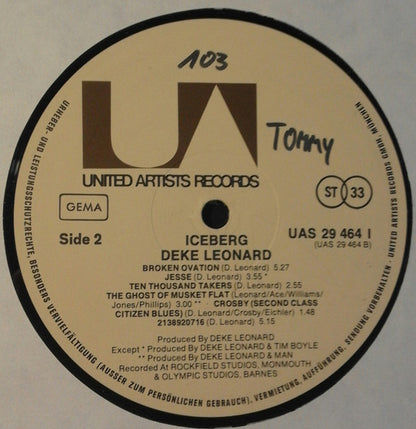 Deke Leonard - Iceberg