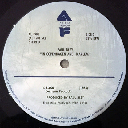 Paul Bley - Copenhagen And Haarlem