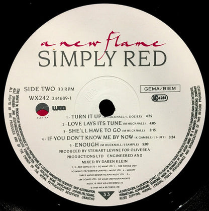 Simply Red - A New Flame