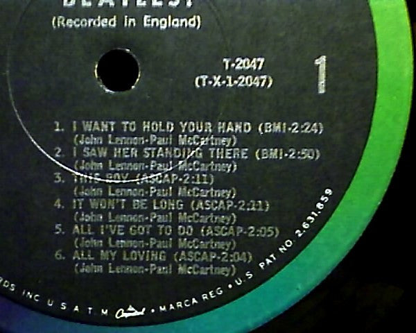 The Beatles - Meet The Beatles! (SOLO DISCO)