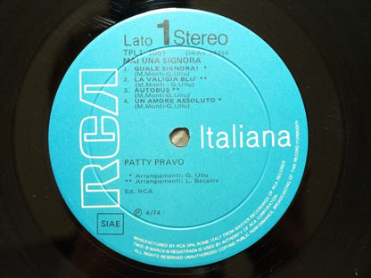 Patty Pravo - Mai Una Signora