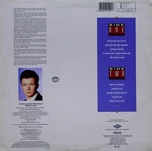 Rick Astley - Whenever You Need Somebody