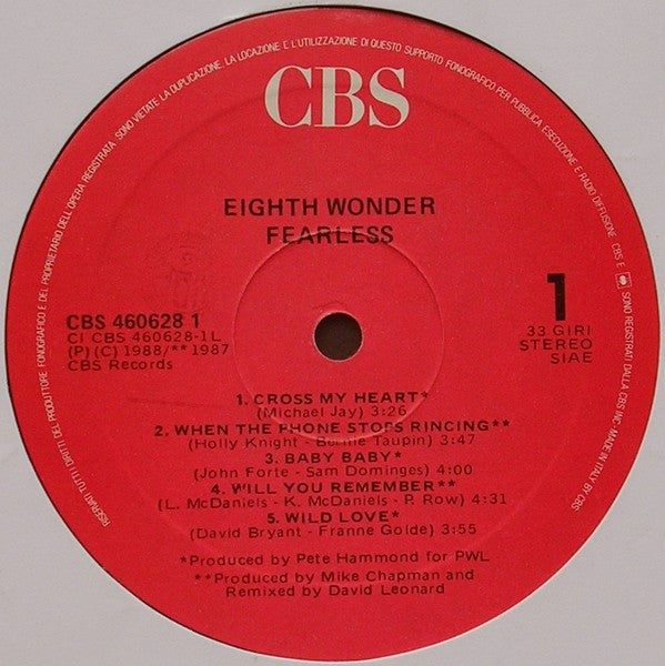 Eighth Wonder - Fearless