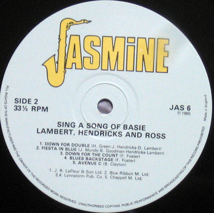 Lambert, Hendricks & Ross - Sing A Song Of Basie