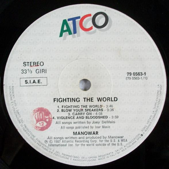 Manowar - Fighting The World