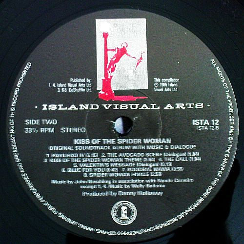 John Neschling / Nando Carneiro and Wally Badarou ‎– Original Soundtrack With Music & Dialogue: Kiss Of The Spider Woman