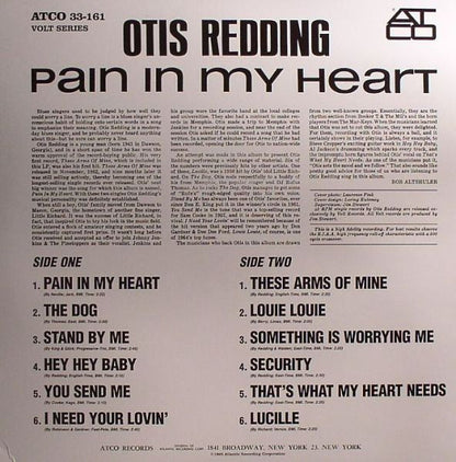 Otis Redding - Pain In My Heart